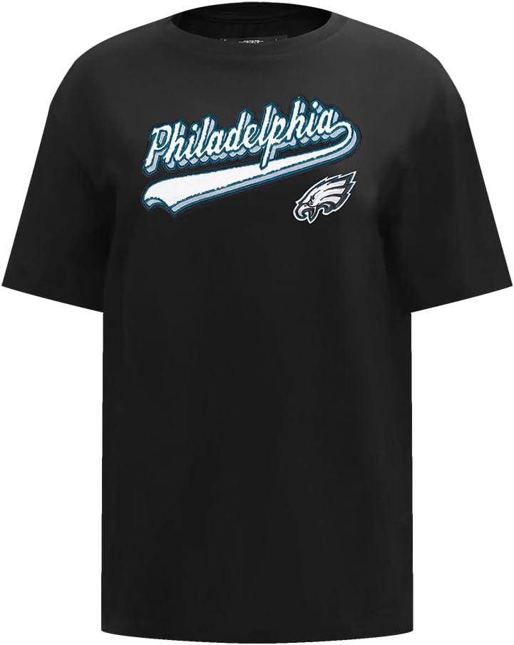imagePro Standard Womens NFL Script Tail Bf TeeBlack