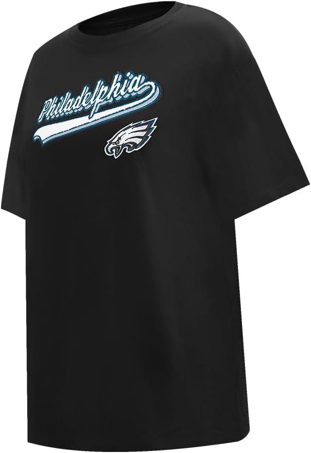 imagePro Standard Womens NFL Script Tail Bf TeeBlack