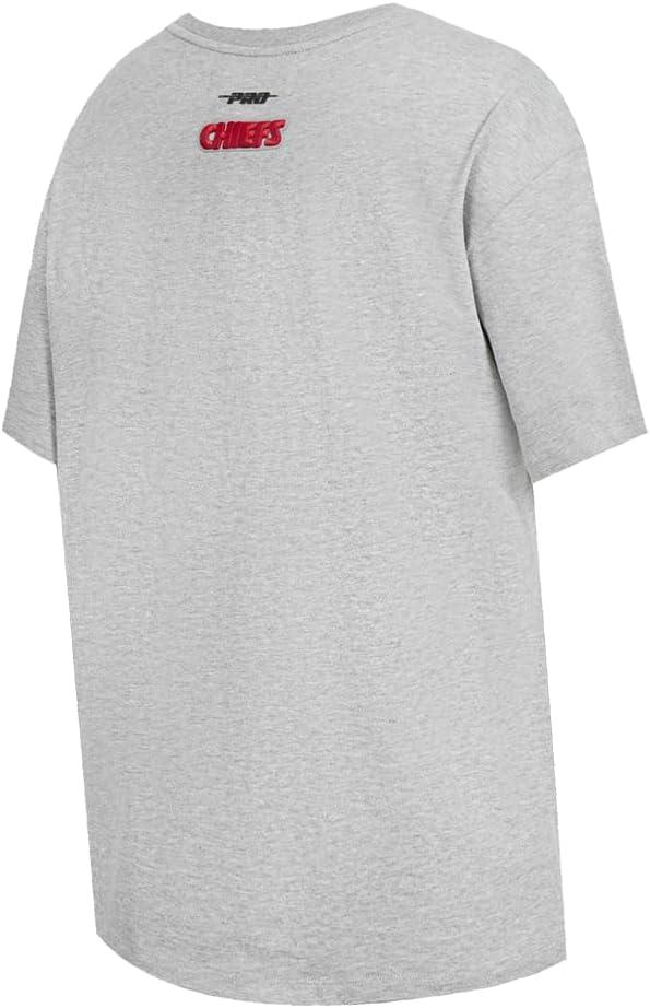 imagePro Standard Womens NFL Script Tail Bf TeeHeather Grey