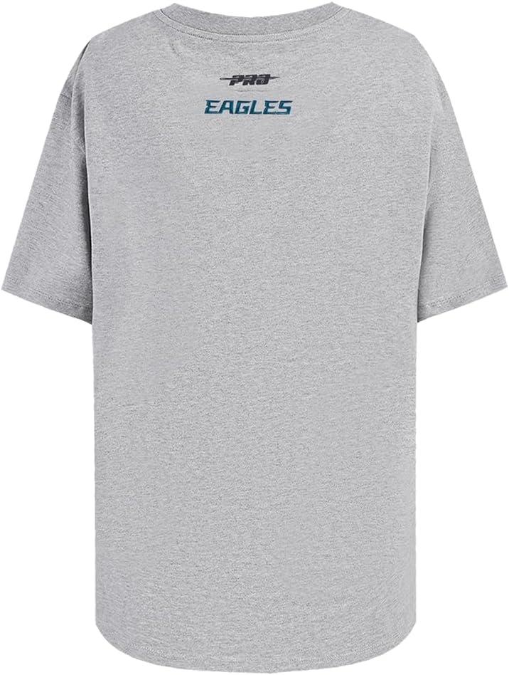 imagePro Standard Womens NFL Script Tail Bf TeeHeather Grey