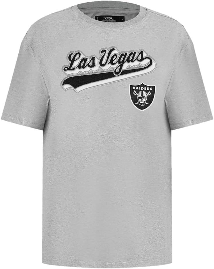 imagePro Standard Womens NFL Script Tail Bf TeeHeather Grey