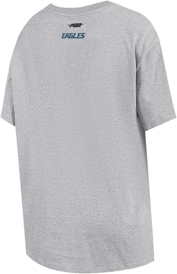 imagePro Standard Womens NFL Script Tail Bf TeeHeather Grey