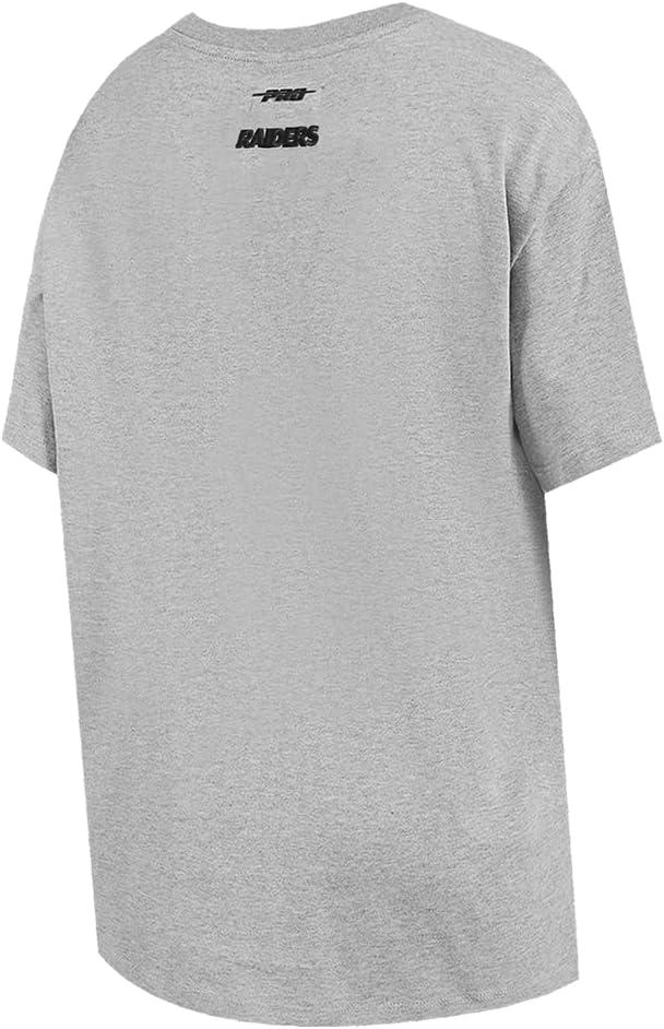 imagePro Standard Womens NFL Script Tail Bf TeeHeather Grey