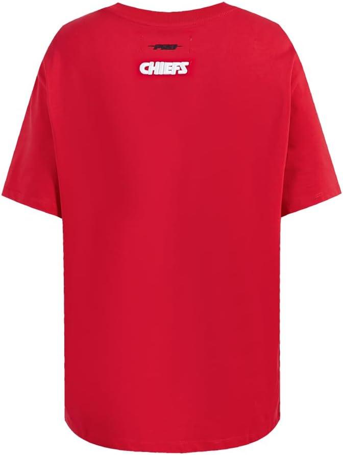 imagePro Standard Womens NFL Script Tail Bf TeeRed