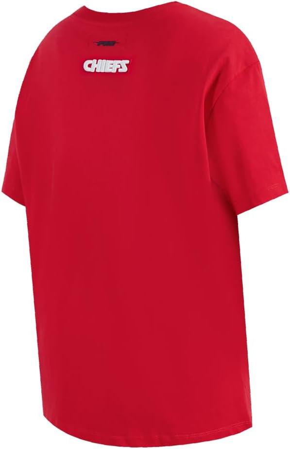 imagePro Standard Womens NFL Script Tail Bf TeeRed