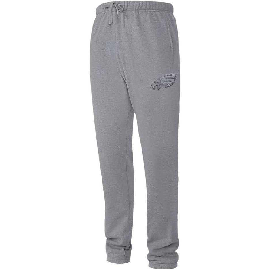 imagePro Standard Mens NFL Philadelphia Eagles Neutral Sweatpant Dark Heather Gray L