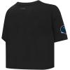 Pro Standard Womens NFL Philadelphia Eagles Mash Up Short Sleeve Boxy Tee Black XL