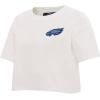 Pro Standard Womens NFL Philadelphia Eagles Varsity Blues Short Sleeve Boxy Tee Linen S