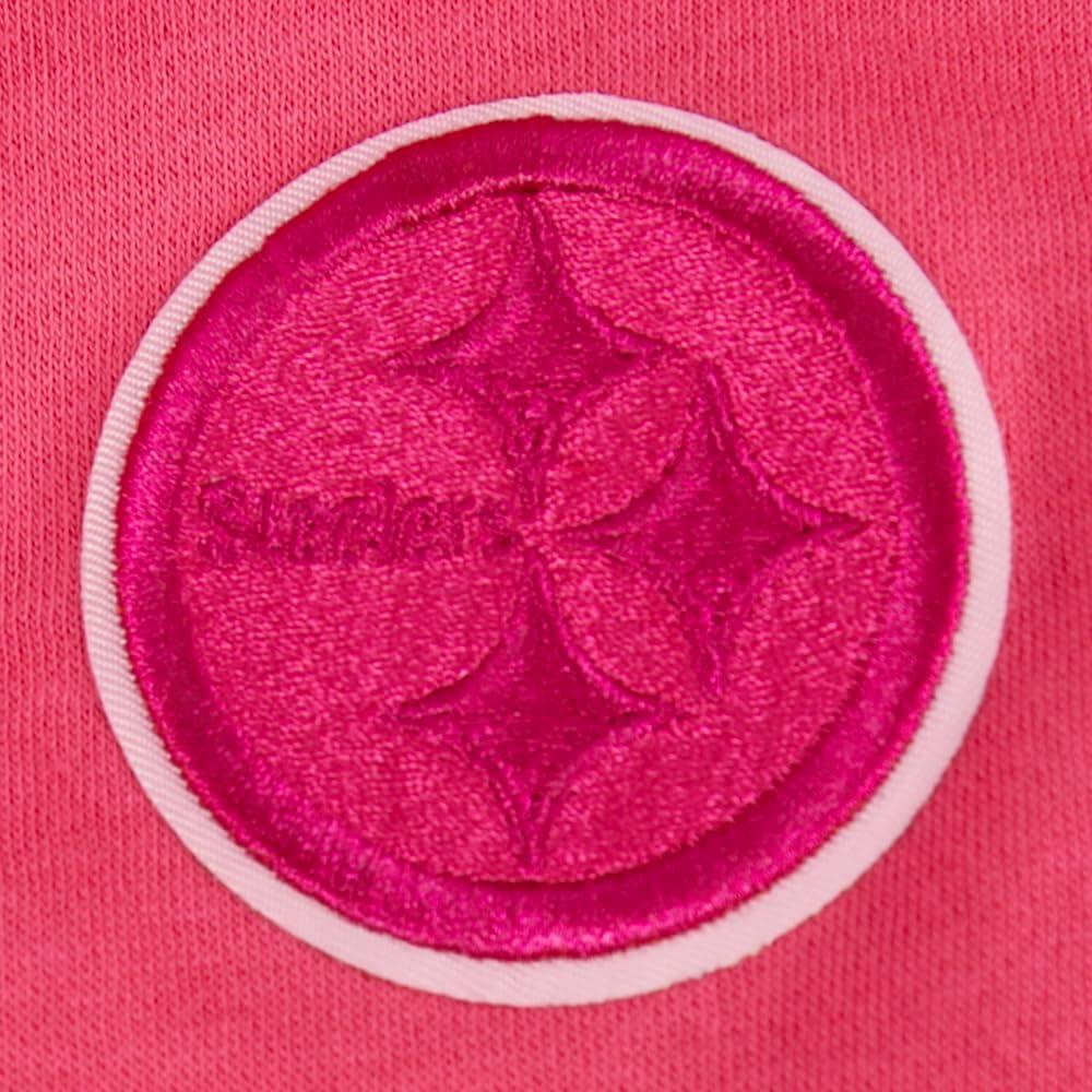 imagePro Standard Big Girls NFL Classic Triple Pink Crewneck SweatshirtBeetroot Purple