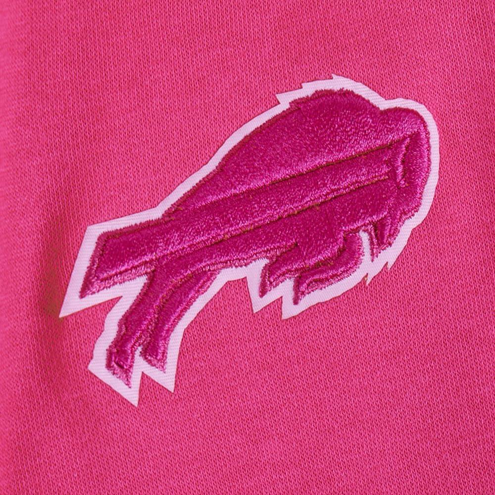 imagePro Standard Big Girls NFL Classic Triple Pink Crewneck SweatshirtBeetroot Purple