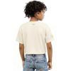Pro Standard Big Girls NFL Kansas City Chiefs Neutral Short Sleeve Boxy Tee Eggshell XL