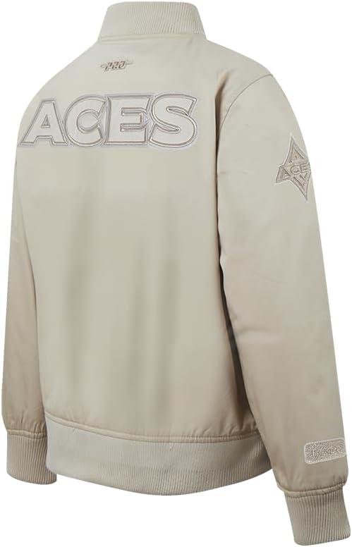imagePro Standard WNBA boys Big Boys Wnba Neutral Twill JacketsTaupe