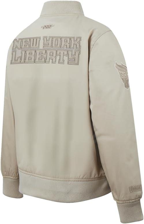 imagePro Standard WNBA boys Big Boys Wnba Neutral Twill JacketsTaupe