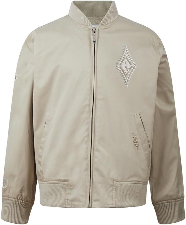 imagePro Standard WNBA boys Big Boys Wnba Neutral Twill JacketsTaupe