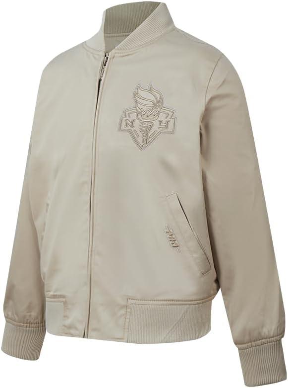 imagePro Standard WNBA boys Big Boys Wnba Neutral Twill JacketsTaupe