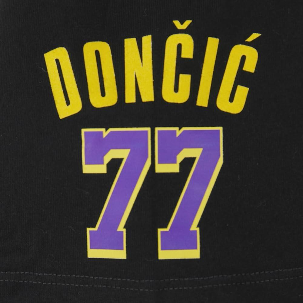 imagePro Standard Big Kids Los Angeles Lakers Classic PNN Cotton Short Sleeve TeeBlack