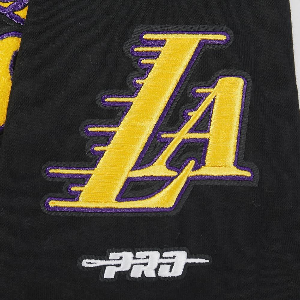 imagePro Standard Big Kids Los Angeles Lakers Classic PNN Cotton Short Sleeve TeeBlack