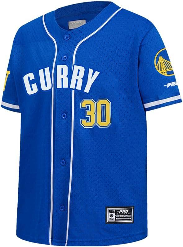 imagePro Standard NBA Boys Big Boys NBA Golden State Warriors Classic Player Mesh Down TopTeam Color