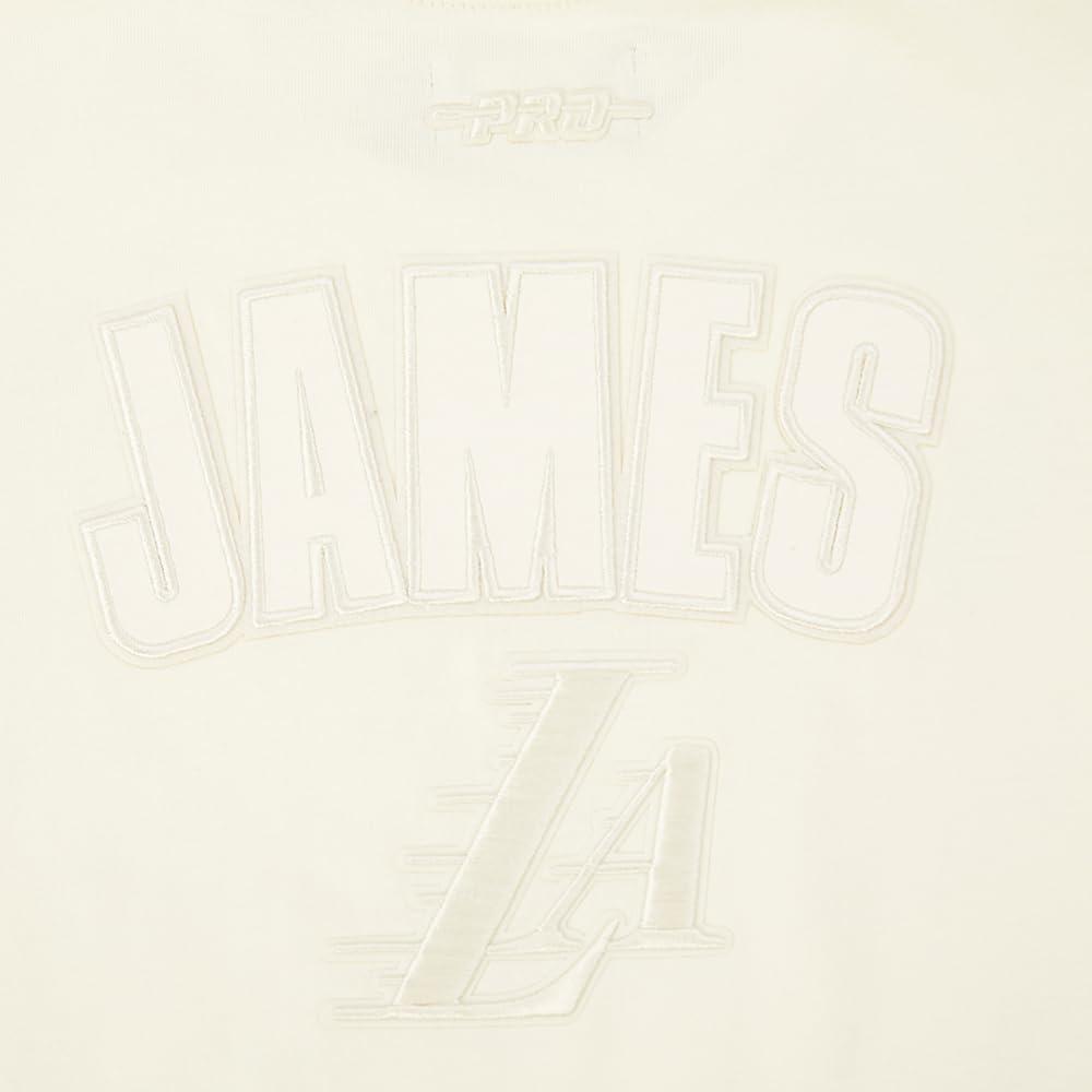imagePro Standard NBA Boys Big Boys NBA Los Angeles Lakers Neutrals Player Cotton Short Sleeve TeeEggshell