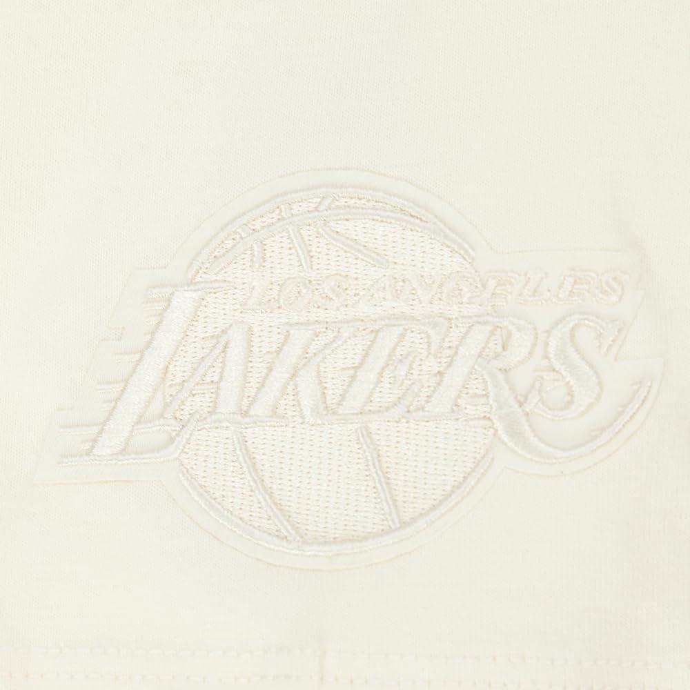 imagePro Standard NBA Boys Big Boys NBA Los Angeles Lakers Neutrals Player Cotton Short Sleeve TeeEggshell