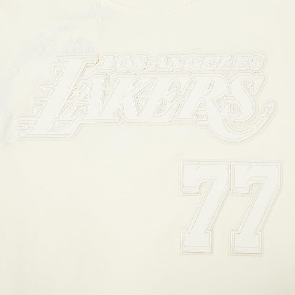 imagePro Standard NBA Boys Big Boys NBA Los Angeles Lakers Neutrals Player Short Sleeve TeeEggshell