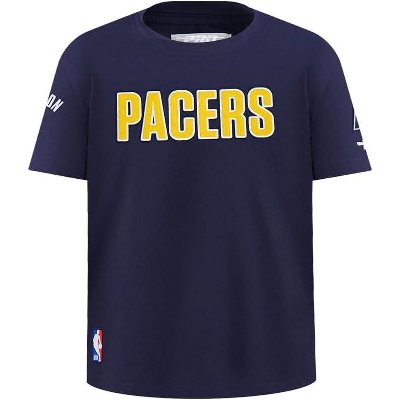imagePro Standard NBA Boys Big Boys NBA Indiana Pacers Classic Player Cotton Short Sleeve TeeMidnight Navy