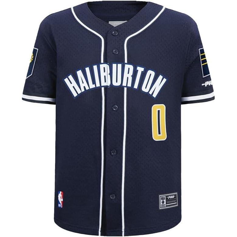imagePro Standard NBA Boys Big Boys NBA Indiana Pacers Classic Player Mesh Down TopTeam Color