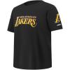 Pro Standard Big Kids Los Angeles Lakers Classic PNN Cotton Short Sleeve Tee(Black)