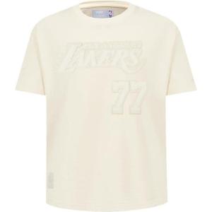 Pro Standard Big Boys NBA Los Angeles Lakers Luka Doncic #77 Neutrals Short Sleeve Tee Eggshell S