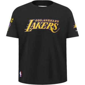 Pro Standard Big Kids Los Angeles Lakers Classic PNN Cotton Short Sleeve Tee(Black)