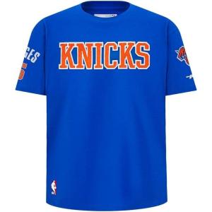 Pro Standard Big Kids New York Knicks Classic PNN Cotton Short Sleeve Tee(Royal Blue)