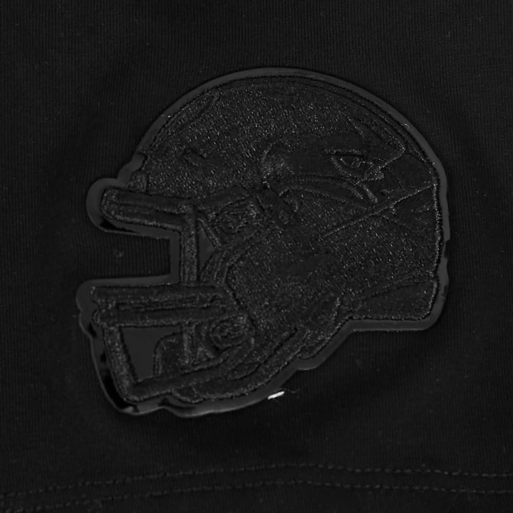 imagePro Standard Womens NFL Classic Cotton Short Sleeve Boxy TeeBlack
