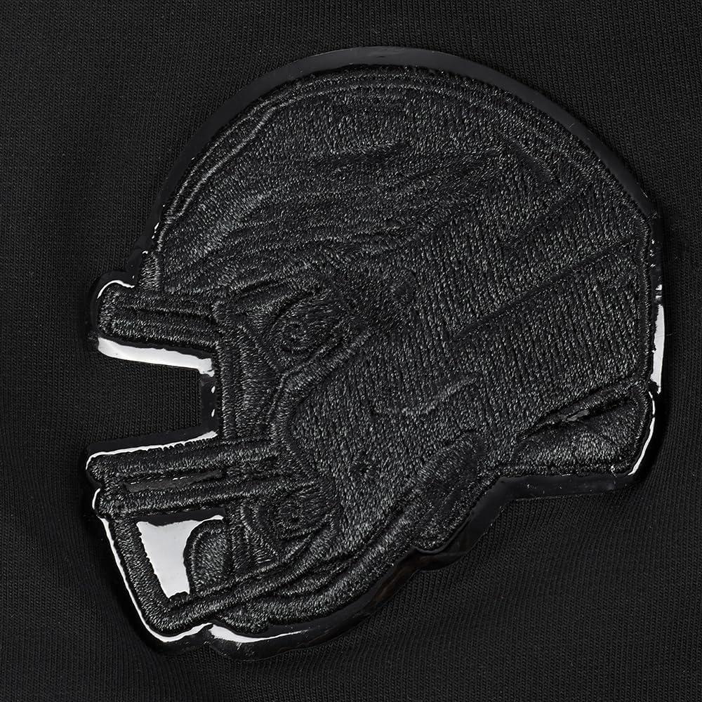 imagePro Standard Womens NFL Classic Cotton Short Sleeve Boxy TeeBlack