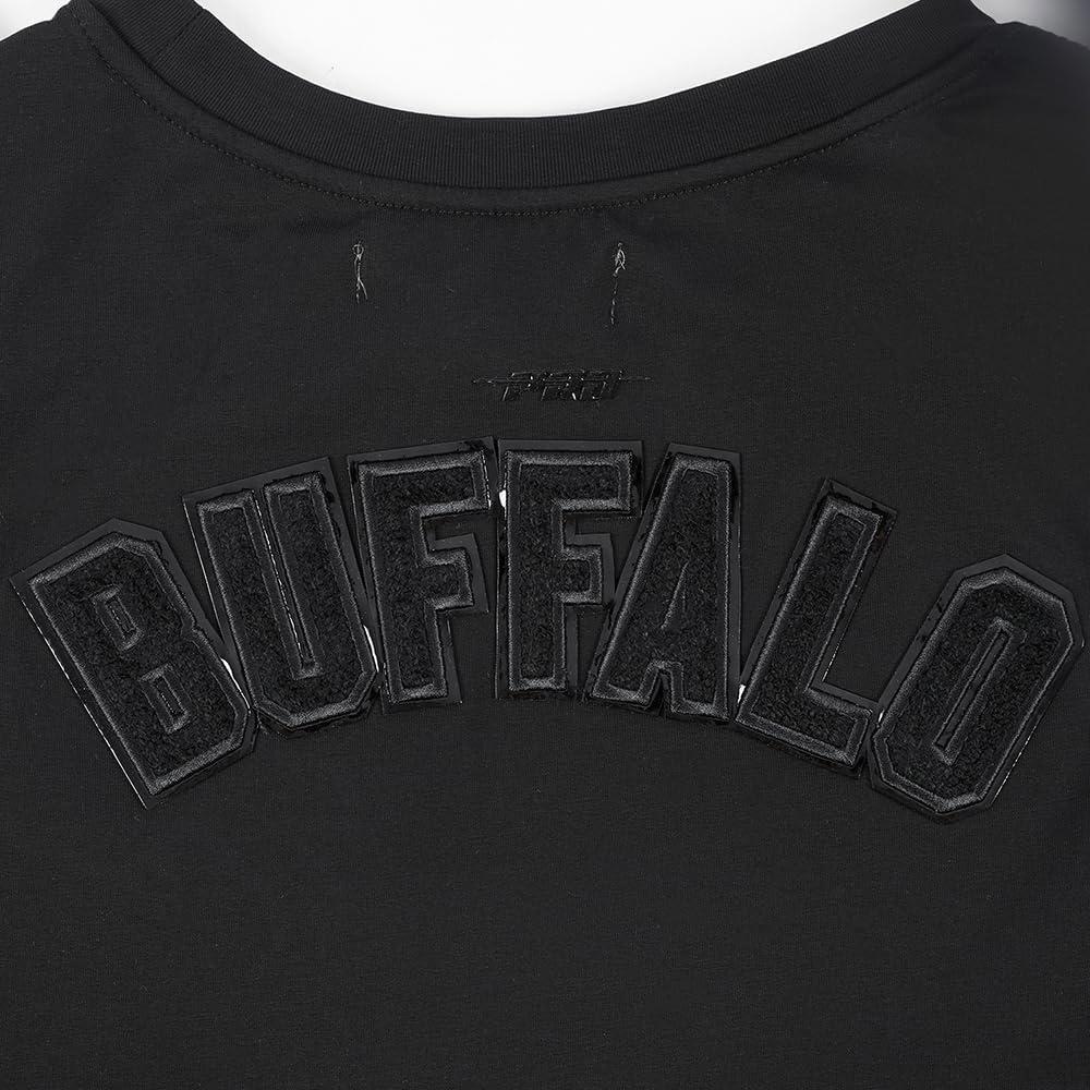 imagePro Standard Womens NFL Classic Cotton Short Sleeve Boxy TeeBlack