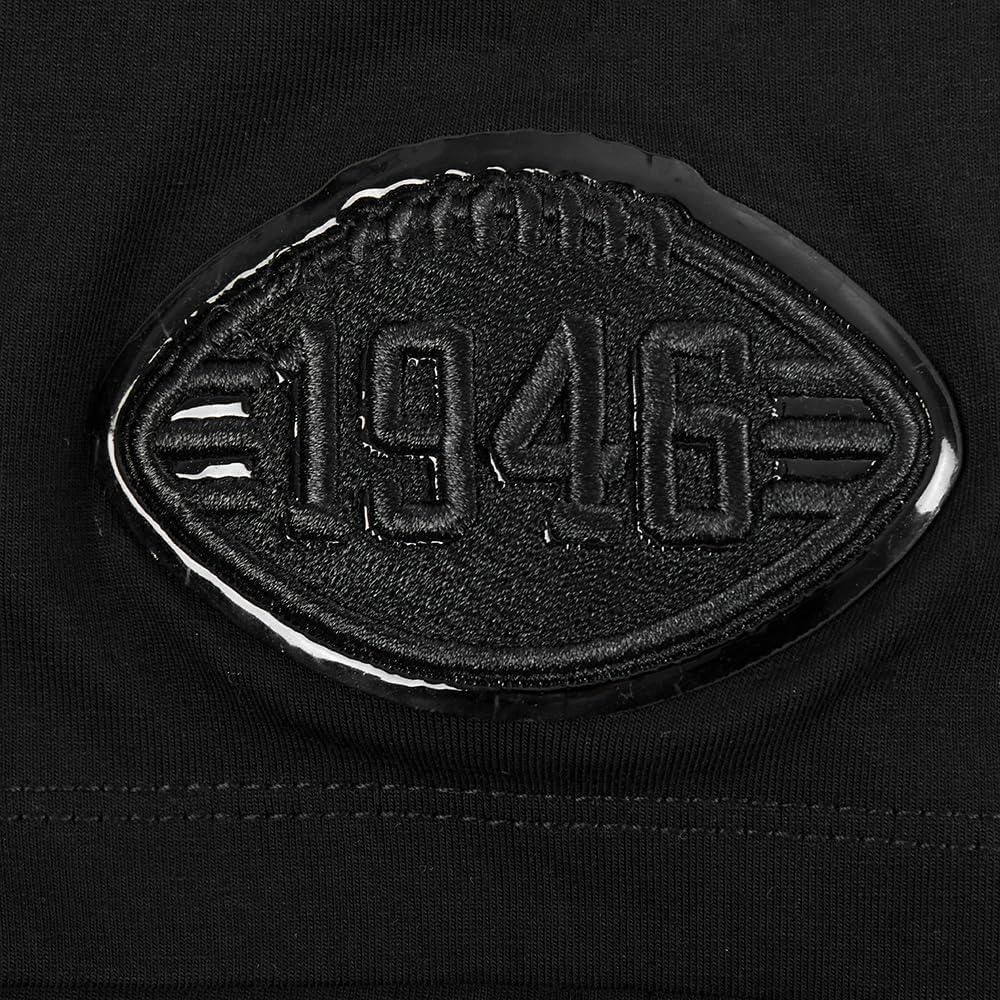 imagePro Standard Womens NFL Classic Cotton Short Sleeve Boxy TeeBlack