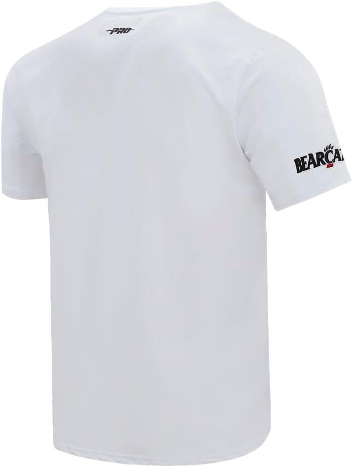 imagePro Standard Mens University of Cincinnati Classic Chenille Short Sleeve Tee White XL