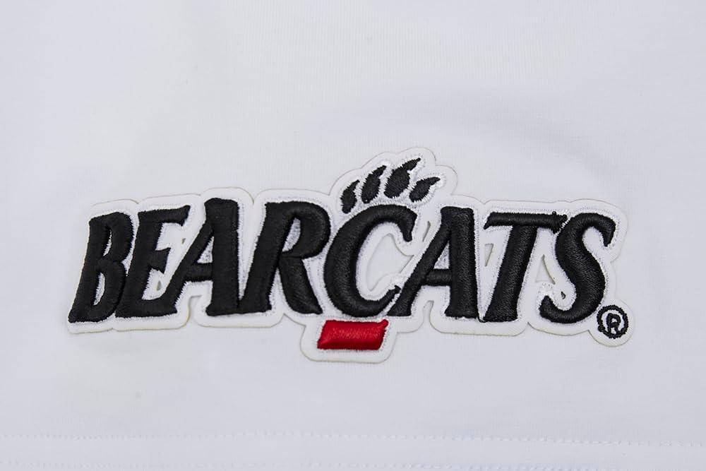imagePro Standard Mens University of Cincinnati Classic Chenille Short Sleeve Tee White XL