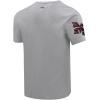 Pro Standard Mens Morehouse College Classic Chenille Short Sleeve Tee Heather Grey S