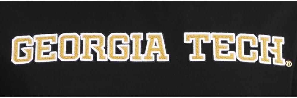 imagePro Standard Mens Georgia Tech Classic Chenille Short Sleeve Tee Black 3XL