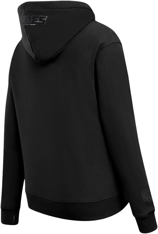 imagePro Standard Womens NFL Classic Brushed Back French Terry Pull Over HoodieTriple Black