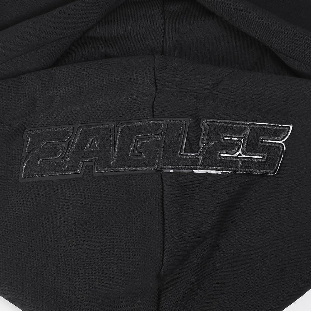 imagePro Standard Womens NFL Classic Brushed Back French Terry Pull Over HoodieTriple Black
