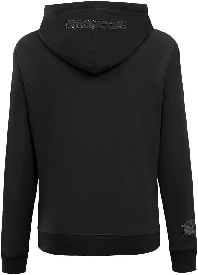 imagePro Standard Womens NFL Classic Brushed Back French Terry Pull Over HoodieTriple Black