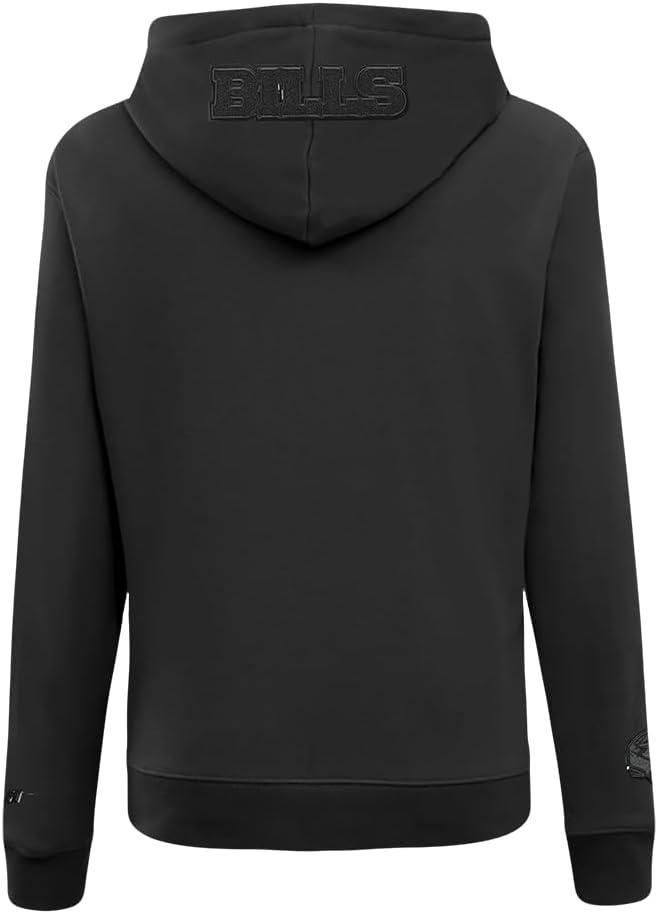 imagePro Standard Womens NFL Classic Brushed Back French Terry Pull Over HoodieTriple Black