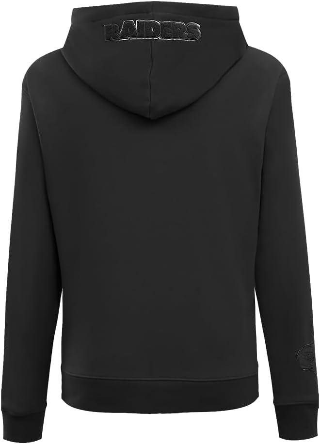 imagePro Standard Womens NFL Classic Brushed Back French Terry Pull Over HoodieTriple Black