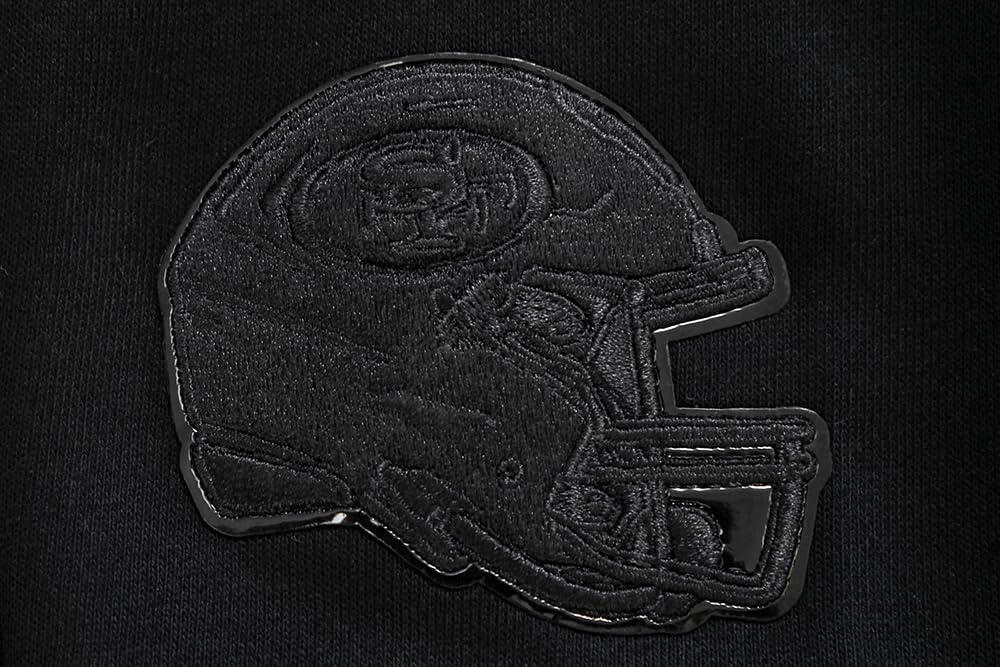 imagePro Standard Womens NFL Classic Brushed Back French Terry Pull Over HoodieTriple Black