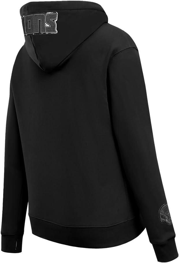 imagePro Standard Womens NFL Classic Brushed Back French Terry Pull Over HoodieTriple Black