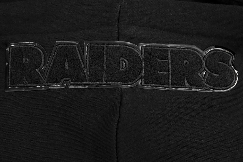 imagePro Standard Womens NFL Classic Brushed Back French Terry Pull Over HoodieTriple Black