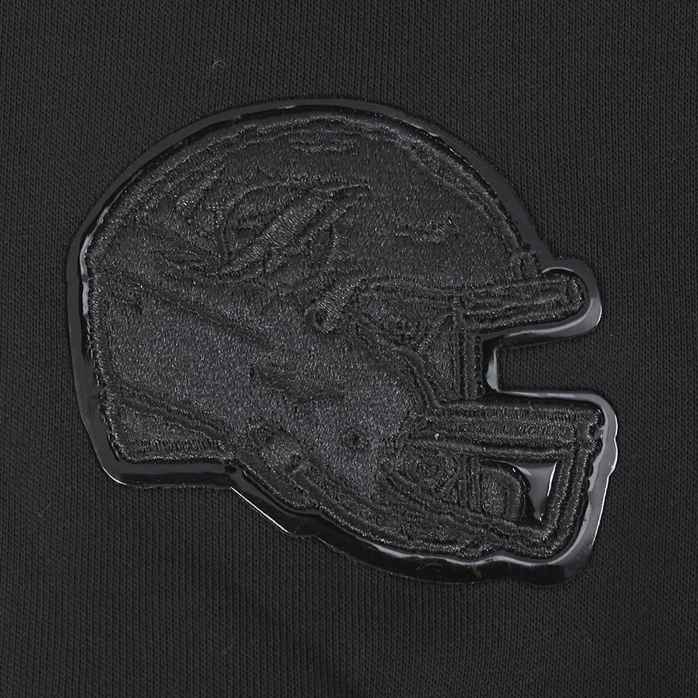 imagePro Standard Womens NFL Classic Brushed Back French Terry Pull Over HoodieTriple Black
