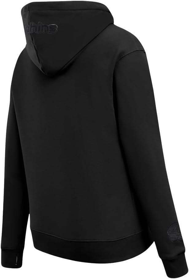 imagePro Standard Womens NFL Classic Brushed Back French Terry Pull Over HoodieTriple Black