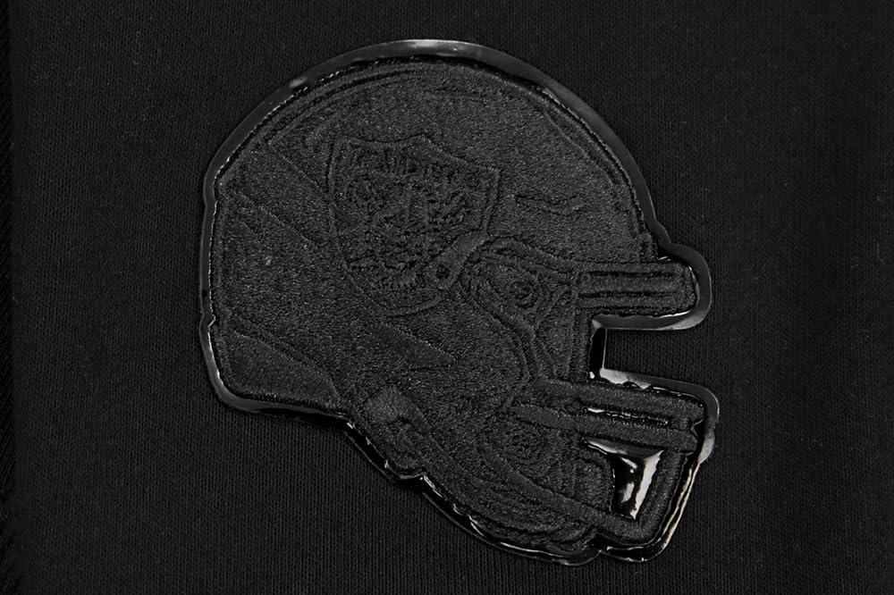 imagePro Standard Womens NFL Classic Brushed Back French Terry Pull Over HoodieTriple Black